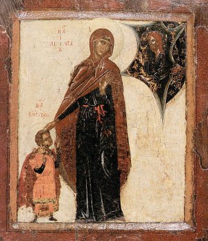 Святих мучеників Улиту й Кирика зобразили на іконі XV століття. Вдову та її 3-річного сина замордували 305 року на території нинішньої Туреччини за прихильність до християнства