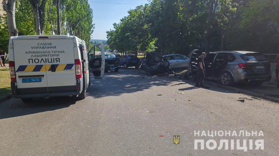 В смертельном ДТП в Запорожье погибли два человека