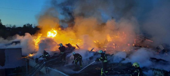 По училищу випустили аж три ракети