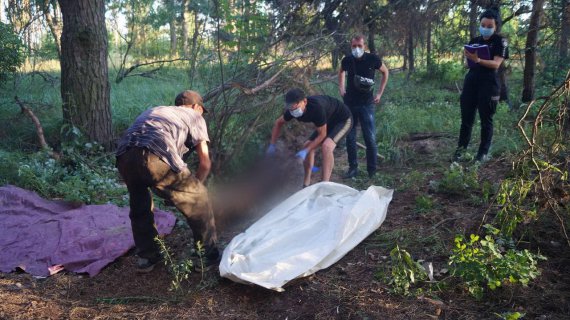 Під Бучею знайшли закатованого росіянами мирного українця