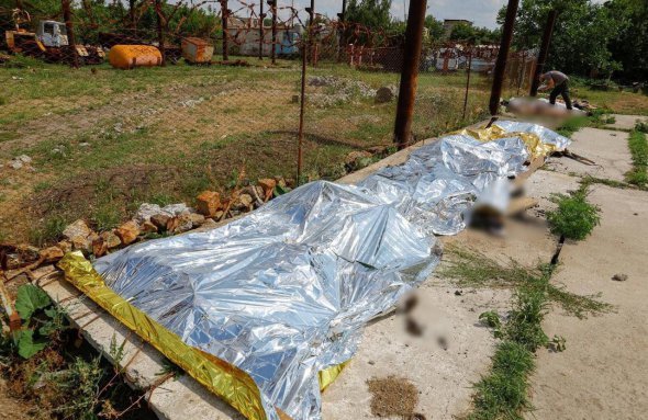 Росіяни вбили частину полонених військових полку "Азов", які перебували в колонії в окупованій Оленівці Донецької області