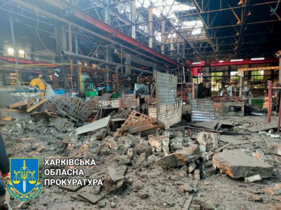 Последствия вражеских ударов по Харькову