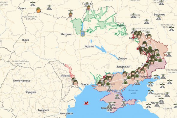 Украинские военные держат оборону по всей линии фронта
