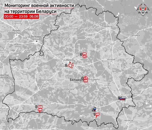 Показали військову активність ворога у Білорусі