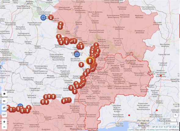  Украинские бойцы отбили попытку россиян наступать на трех направлениях на Донбассе
