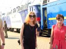 Актриса Джессика Честейн посетила Украину