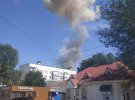 Сьогодні в окупованому Криму пролунали вибухи на аеродромі "Саки" біля селиша Новофедорівка. Густий чорний дим було видно з усіх куточків населеного пункту