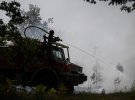 На юго-западе Франции из-за жары возникли масштабные лесные пожары