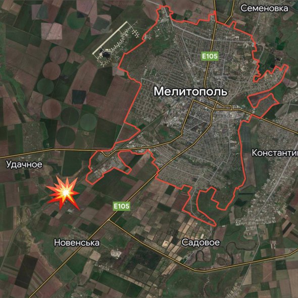 Українські партизани "привели" у повну непридатність залізничний міст на південно-західному напрямку від тимчасово захопленого Мелітополя