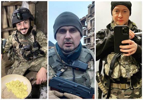 Українські знаменитості воюють з російською навалою на передовій