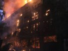 Пожар в Харькове тушили несколько часов