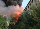 Пожар в Харькове тушили несколько часов