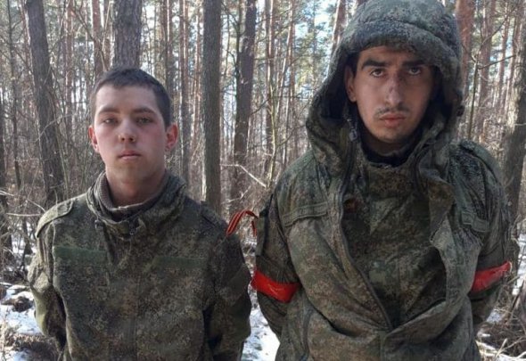 В плен взяли российских оккупантов из в/ч 91701 ямпольского мотострелкового полка.