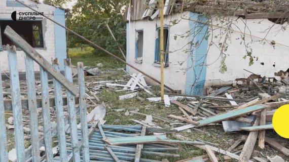 Російські окупанти обстріляли селище Чаплине на Дніпропетровщині 24 серпня.
