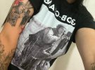 Анина Одинева сделала татуировку с изображением своего мужа, который находится в плену