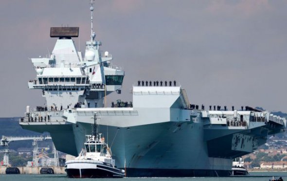 Авіаносець Королівського флоту Великої Британії HMS Prince Of Wales