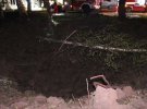 Последствия ночного ракетного удара по Киевскому району Харькова