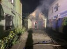 Одна з пожеж у місті виникла в результаті влучення ворожих боєприпасів та уламків від них