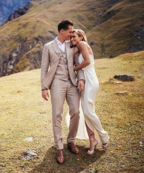 Олександр Скічко і Єлизавета Юрушева п'ять років тому відгуляли весілля у Грузії.