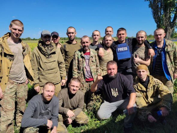 В Україну з російського полону повернули захисників з 30-ї та 58-ї бригад