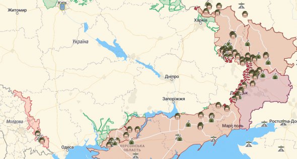 Украинские военные начали бои к западу от Балаклеи