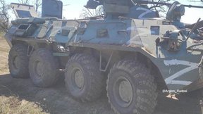 Захоплений російський БТР-82А