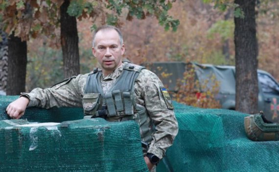 Генерал-полковник, командующий Сухопутными войсками Вооруженных сил Украины Александр Сырский руководит контрнаступлением на восточных направлениях