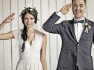 Вперше Михайло Кацурін одружився 2013 року, але у лютому 2015 розлучився. На фото позує з ексдружиною Євгенією