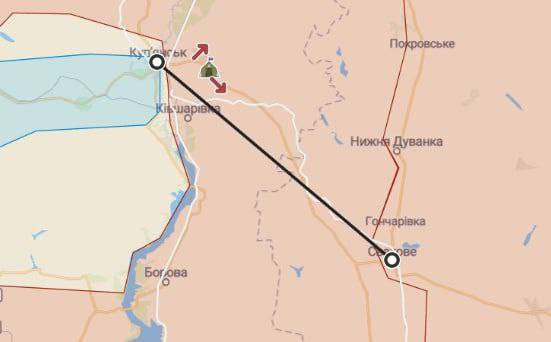 Российские войска вышли из Сватово  в Луганской области