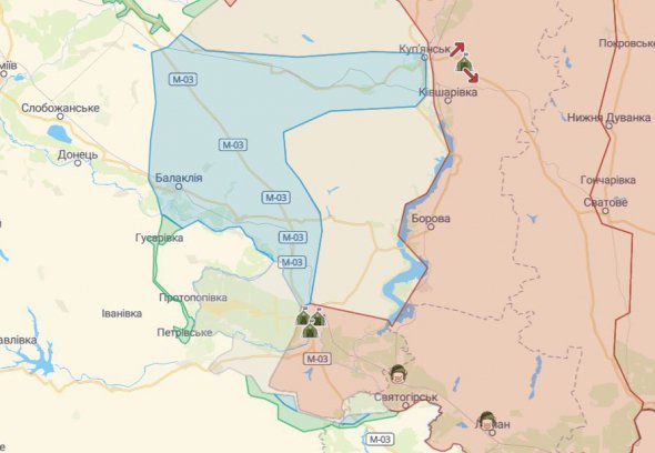 ЗСУ продовжують просуватися на Харківському напрямку