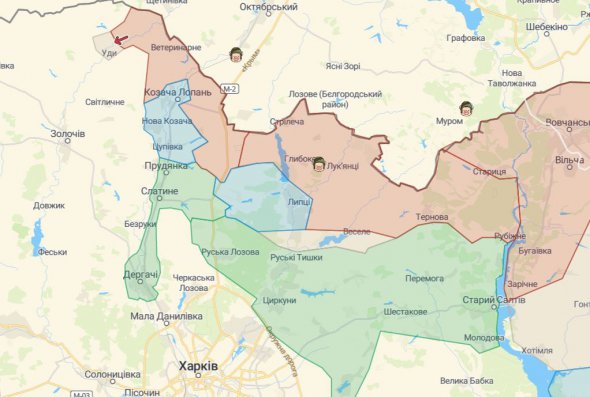 Контрнаступление ВСУ в Харьковской области продолжается