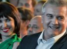 Колаборант Сергій Аксьонов із дружиною Оленою