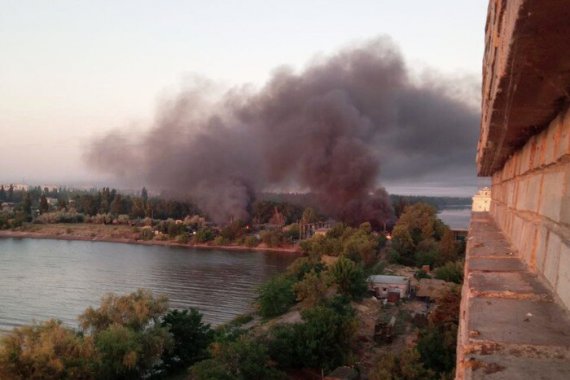 ЗСУ завдали удару по базі окупантів у Новій Каховці