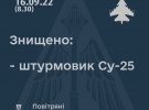 Воздушные силы ВСУ отчитываются об уничтоженных воздушных целях.