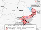 Інститут вивчення війни (ISW) оновив карти бойових дій в Україні
