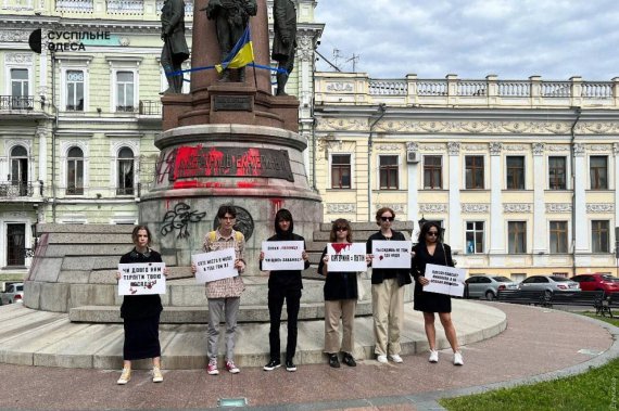 18 вересня в Одесі вкотре вимагали знести пам’ятник російській імператриці Катерині ІІ