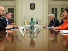 Прем'єр-міністр України Денис Шмигаль провів у Нью-Йорку переговори з директором-розпорядником Міжнародного валютого фонду Кристаліною Георгієвою.