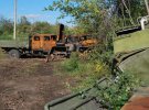 Відстійники розбитої техніки довелося влаштувати українським військовим під нещодавно звільненим Ізюмом