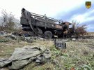 Знищена військова техніка російських окупантів.