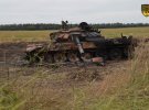 Знищена військова техніка російських окупантів.