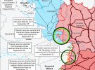 Карта бойових дій в Україні на ранок 27 вересня