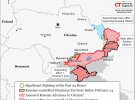Американский Институт изучения войны (ISW) показал свежие карты боев в Украине