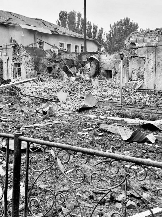 Наслідки обстрілу Гуляйполя 28 вересня