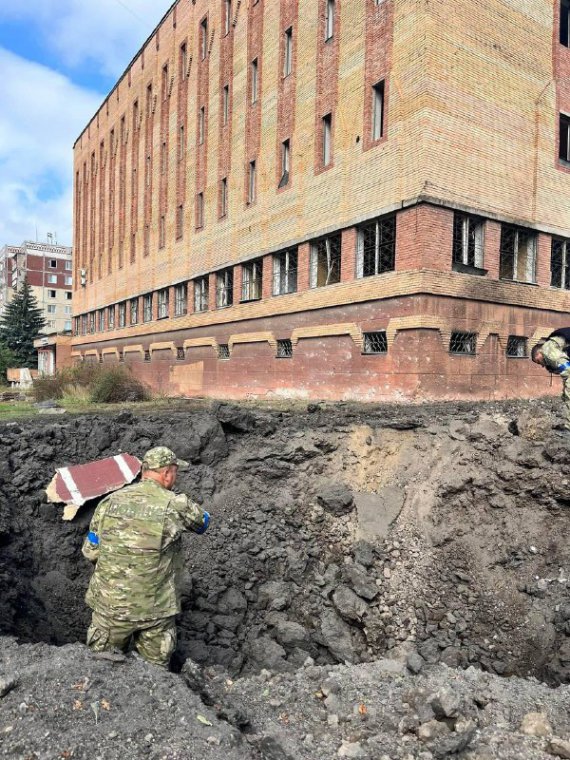 Краматорск 29 сентября обстреляли оккупанты ракетами
