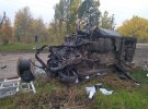 В Сумской области на вражеской мини взорвался автомобиль связистов