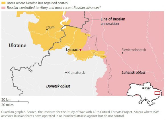 Оккупированные части Украины 