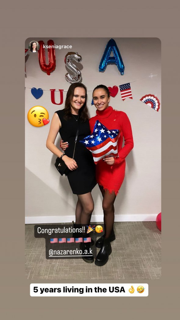 Олімпійська чемпіонка з Росії Анастасія Назаренко набула громадянства США