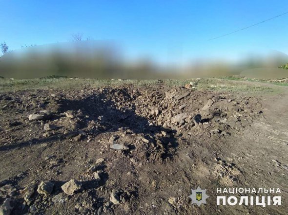 Российские захватчики попали ракетой за пределами населенного пункта Николаевской области