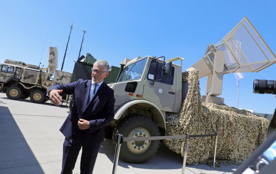 Німеччина передасть Україні першу систему протиповітряної оборони IRIS-T. 