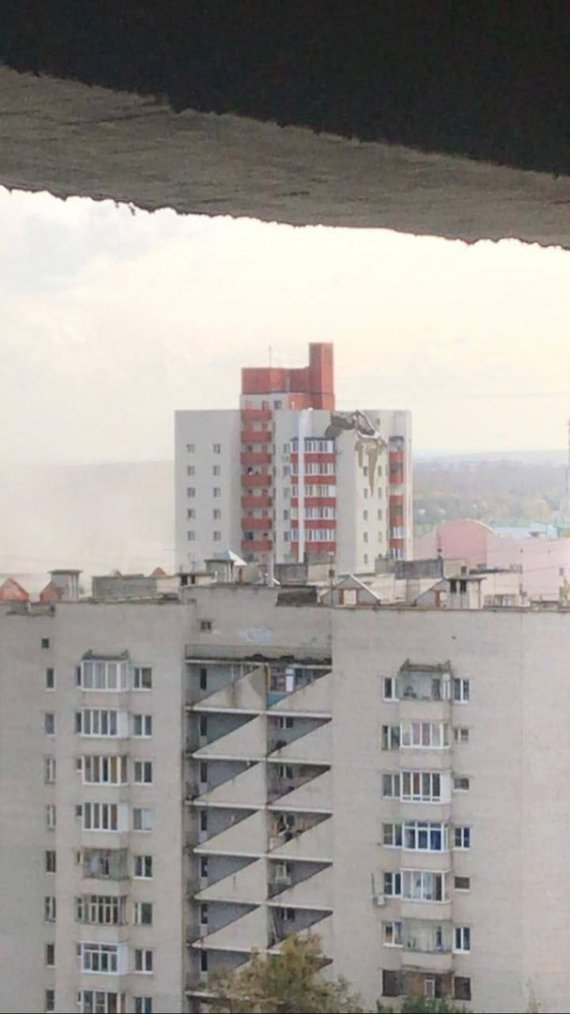 Российская ракета упала на дом в Белгороде